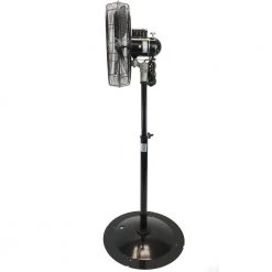 BLUE BLOWER PROFESSIONAL 20 in. Oscillating Pedestal Fan -Fans Shop black blue blower professional pedestal fans ofcp 20f 4f 1000