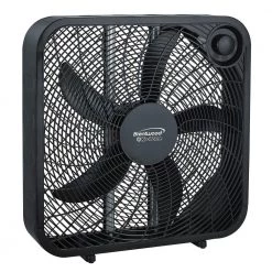 Brentwood 20 in. Black Box Fan
