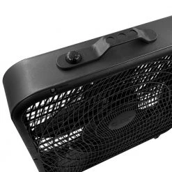 Comfort Zone 20 in. High Performance Box Fan with Carry Handle in Black 21 Comfort Zone 20 in. High Performance Box Fan with Carry Handle in Black -Fans Shop black comfort zone box fans cz200abk 76 1000