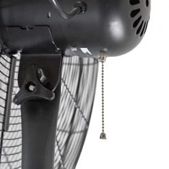 Comfort Zone 30 in. High-Velocity 3-Speed Industrial Pedestal Fan with Aluminum Blades and Adjustable Height -Fans Shop black comfort zone pedestal fans czhvp30 76 1000