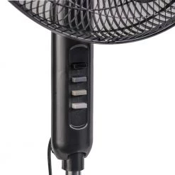 Comfort Zone 16 in. Oscillating Pedestal Fan in Black 13 Comfort Zone 16 in. Oscillating Pedestal Fan in Black -Fans Shop black comfort zone pedestal fans czst161btebk 66 1000