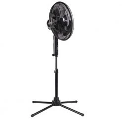 Comfort Zone 16 in. Oscillating Pedestal Fan in Black 18 Comfort Zone 16 in. Oscillating Pedestal Fan in Black -Fans Shop black comfort zone pedestal fans czst161btebk fa 1000