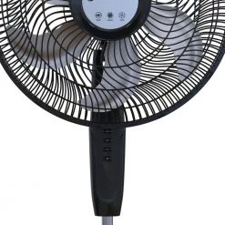 Comfort Zone PowrCurve 18 in. Pedestal Fan -Fans Shop black comfort zone pedestal fans czst180bs eu 76 1000