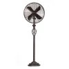 Deco Breeze 16 in. Prestige Rustica Deco Standing Floor Fan