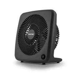 FANFAIR 5.43 in. 2 Speed Personal Box Fan in Black