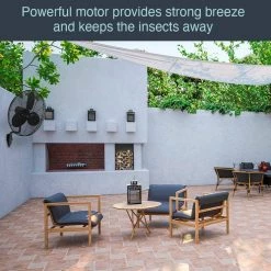 Hampton Bay 30 in. 3-Speed High Velocity Black Wall Mount Fan with 3 Blades 15 Hampton Bay 30 in. 3-Speed High Velocity Black Wall Mount Fan with 3 Blades -Fans Shop black hampton bay wall mounted fans 82030 1d 1000