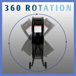 ILIVING 30 in. 3-Speed Portable High Velocity Drum Fan with 8300 CFM, Industrial, Commercial, Air Circulator -Fans Shop black iliving industrial fans ilg8mf30 83 44 1000