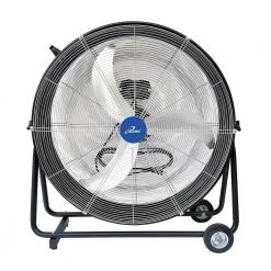 ILIVING 30 in. 3-Speed Portable High Velocity Drum Fan with 8300 CFM, Industrial, Commercial, Air Circulator
