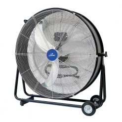 ILIVING 30 in. 3-Speed Portable High Velocity Drum Fan with 8300 CFM, Industrial, Commercial, Air Circulator -Fans Shop black iliving industrial fans ilg8mf30 83 c3 1000