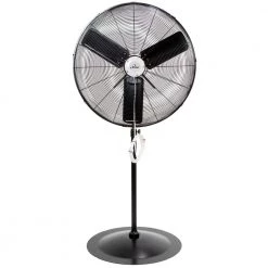 ILIVING Adjustable-Height 30 in. 8400 CFM 120-Volt 1.8 Amp Oscillating Pedestal Fan with Misting Kit