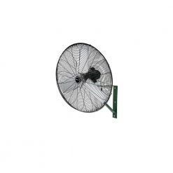 King Electric 30 in. Outdoor Rated Oscillating Black Wall Mount Air Circulator
