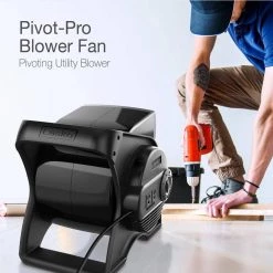 Lasko Pivoting Pro Blower Fan -Fans Shop black lasko blower fans u12104 66 1000