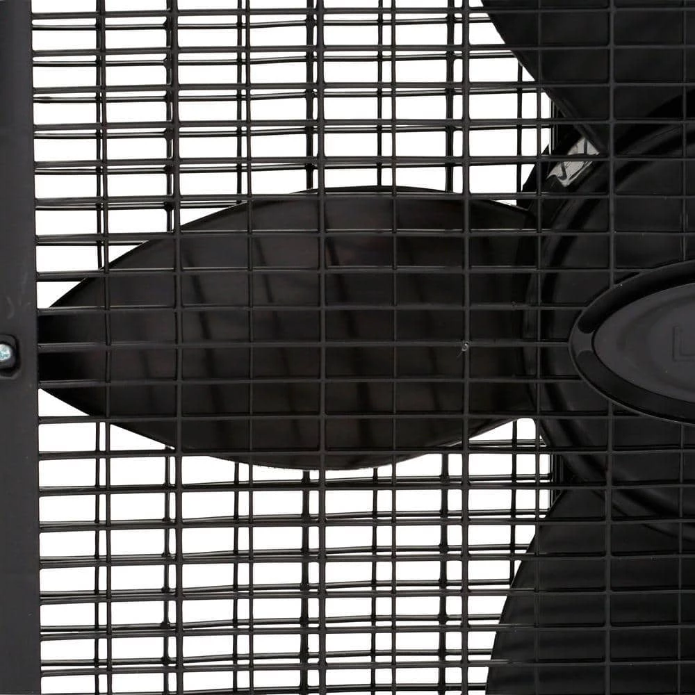 Lasko 20 in. 3 Speed Black Box Fan with Save-Smart Technology for Energy Efficiency 5 Lasko 20 in. 3 Speed Black Box Fan with Save-Smart Technology for Energy Efficiency - Image 5