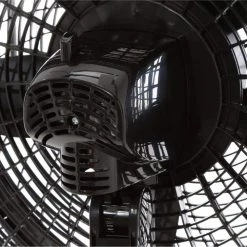 Lasko Cyclone Adjustable-Height 18 in. 3 Speed Black Oscillating Pedestal Fan with Programmable Timer and Remote Control -Fans Shop black lasko pedestal fans 1843 76 1000