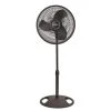 Lasko Adjustable-Height 16 in. 3 Speed Black Oscillating Pedestal Fan
