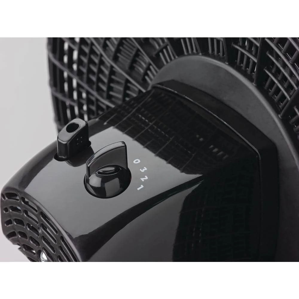 Lasko Performance Adjustable-Height 16 in. 3 Speed Black Oscillating Pedestal Fan 5 Lasko Performance Adjustable-Height 16 in. 3 Speed Black Oscillating Pedestal Fan - Image 5
