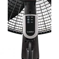 Lasko Adjustable Height 57 in. 4-Speed Oscillating Pedestal Fan with Remote Control and 20 in. Blade -Fans Shop black lasko pedestal fans s20625 1f 1000