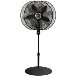 Lasko Adjustable Height 57 in. 4-Speed Oscillating Pedestal Fan with Remote Control and 20 in. Blade -Fans Shop black lasko pedestal fans s20625 a0 1000