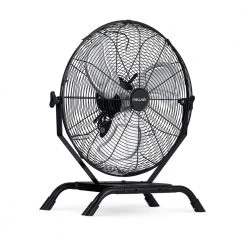 NewAir 18 in. Outdoor Rated 2-In-1 High Velocity Floor or Wall Mounted Fan with 3-Fan Speeds and Adjustable Tilt Head in Black
