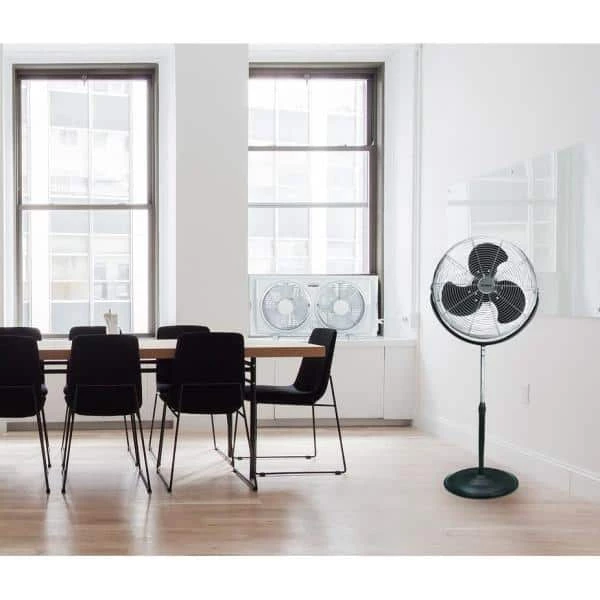 Optimus 18 in. Industrial Grade High Velocity Pedestal Fan 2 Optimus 18 in. Industrial Grade High Velocity Pedestal Fan - Image 2
