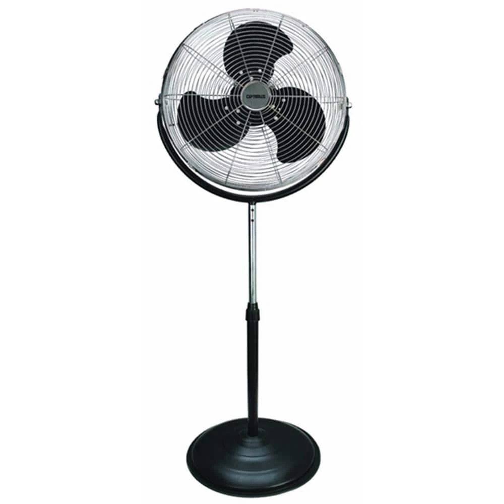 Optimus 18 in. Industrial Grade High Velocity Pedestal Fan 1 Optimus 18 in. Industrial Grade High Velocity Pedestal Fan