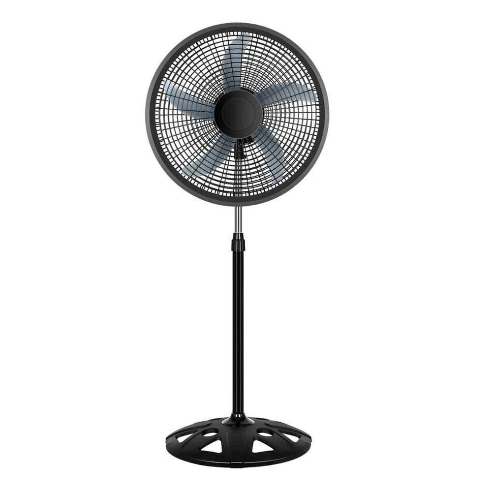 Aoibox Adjustable-Height 18 in. Black Pedestal Stand Fan 3 Adjustable Speed for Indoor, Bedroom, Living Room, Home Office& Dorm 1 Aoibox Adjustable-Height 18 in. Black Pedestal Stand Fan 3 Adjustable Speed for Indoor, Bedroom, Living Room, Home Office& Dorm