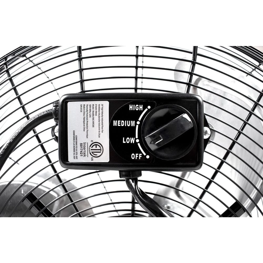 ROYAL SOVEREIGN 16 in. Commercial Circulator Fan in Black 3 ROYAL SOVEREIGN 16 in. Commercial Circulator Fan in Black - Image 3