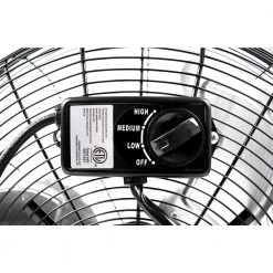 ROYAL SOVEREIGN 20 in. Commercial Circulator Fan in Black -Fans Shop black royal sovereign industrial fans rac hvf20s c3 1000
