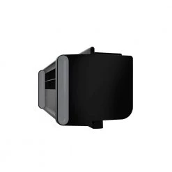 Sharper Image Portal 23.85 in. 3-Speed Window Fan with Reversible Exhaust Mode -Fans Shop black sharper image window fans fa1 0135 06 4f 1000