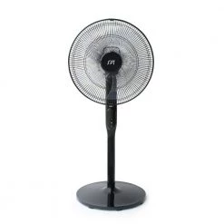 SPT 51 in. Oscillating Pedestal Fan with Remote and Timer -Fans Shop black spt pedestal fans sf 16d48bkb 1f 1000