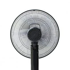 SPT 51 in. Oscillating Pedestal Fan with Remote and Timer -Fans Shop black spt pedestal fans sf 16d48bkb 66 1000