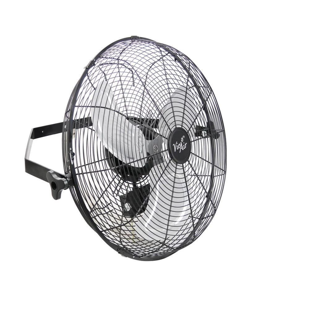Vie Air Dual Function Indoor Black 18 in. Wall Tilting Fan 1 Vie Air Dual Function Indoor Black 18 in. Wall Tilting Fan