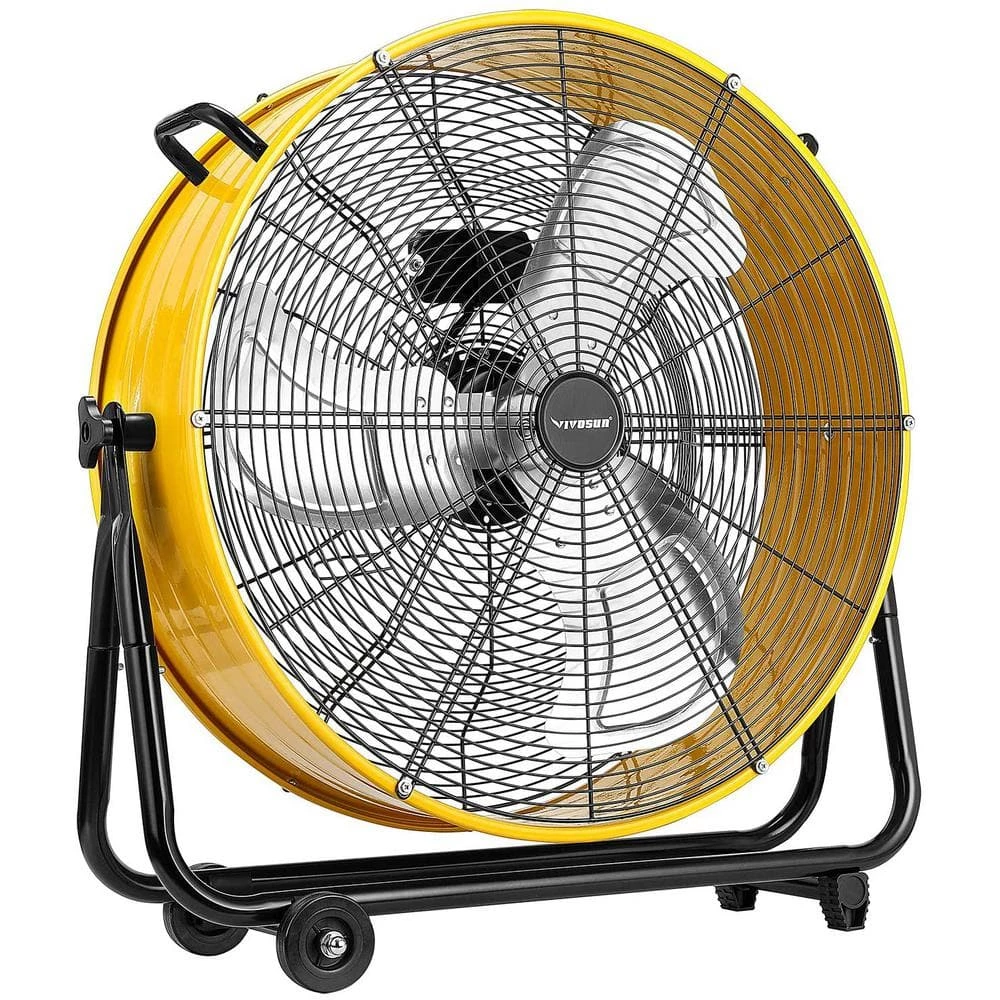 VIVOSUN 24 in. Industrial 3-Speed Tilt Drum Fan 1 VIVOSUN 24 in. Industrial 3-Speed Tilt Drum Fan