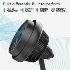 Vornado 693 Pedestal Mid-Sized Whole Room Fan 39.25 in. 9 Vornado 693 Pedestal Mid-Sized Whole Room Fan 39.25 in. -Fans Shop black vornado pedestal fans cr1 0311 06 4f 1000