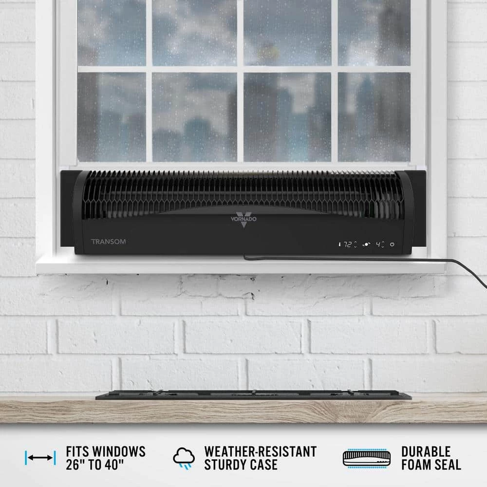 Vornado Transom 26 in. 4 Speed Low Profile Window Fan 4 Vornado Transom 26 in. 4 Speed Low Profile Window Fan - Image 4