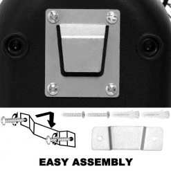 Tidoin 18 in. Black 3-Speed Mounted Wall Fan with 90 Degree Horizontal Oscillating, 4 Hours Timer and 5 Blade 16 Tidoin 18 in. Black 3-Speed Mounted Wall Fan with 90 Degree Horizontal Oscillating, 4 Hours Timer and 5 Blade -Fans Shop black wall mounted fans dhs ydw1 8255 76 1000