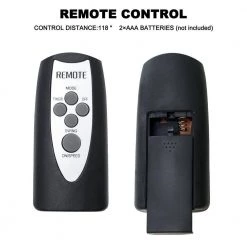 Tidoin 18 in. Black 3-Speed Mounted Wall Fan with 90 Degree Horizontal Oscillating, 4 Hours Timer and 5 Blade 15 Tidoin 18 in. Black 3-Speed Mounted Wall Fan with 90 Degree Horizontal Oscillating, 4 Hours Timer and 5 Blade -Fans Shop black wall mounted fans dhs ydw1 8255 fa 1000