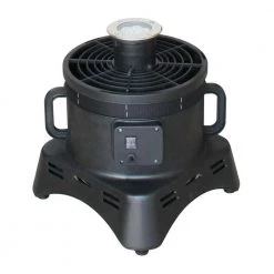 XPOWER BR-430L 1/3 HP 12 in. Dia Inflatable Advertisement Tube Man Blower Fan with LED Lights for Air Puppet and Sky Dancer