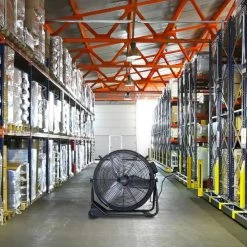 XPOWER 24 in. Variable Speed Drum Fan -Fans Shop black xpower industrial fans fd 630d 76 1000