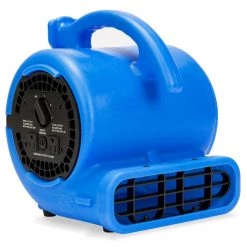 B-Air VP-20 1/5 HP Air Mover for Water Damage Restoration Carpet Dryer Floor Blower Fan Home and Plumbing Use in Blue