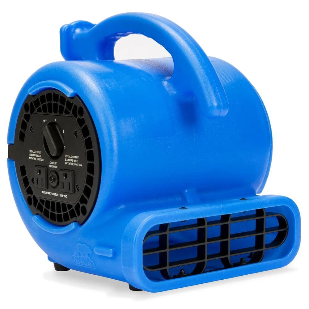 B-Air VP-20 1/5 HP Air Mover for Water Damage Restoration Carpet Dryer Floor Blower Fan Home and Plumbing Use in Blue 1 B-Air VP-20 1/5 HP Air Mover for Water Damage Restoration Carpet Dryer Floor Blower Fan Home and Plumbing Use in Blue