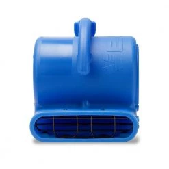 B-Air 1/4 HP Air Mover Blower Fan for Water Damage Restoration Carpet Dryer Floor Home and Plumbing Use in Blue -Fans Shop blue b air blower fans ba vp 25 bl 4f 1000