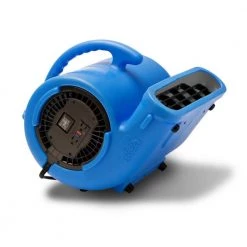 B-Air 1/3 HP Air Mover for Water Damage Restoration Carpet Dryer Janitorial Floor Blower Fan in Blue -Fans Shop blue b air blower fans ba vp x34 bl a0 1000