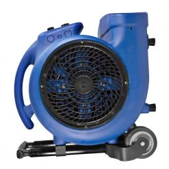 Comfort Zone 1 HP High Velocity Air Mover Carpet Dryer Blower Fan with Timer Blue -Fans Shop blue comfort zone blower fans czbc101t 66 1000