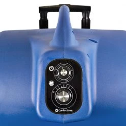 Comfort Zone 1 HP High Velocity Air Mover Carpet Dryer Blower Fan with Timer Blue -Fans Shop blue comfort zone blower fans czbc101t d4 1000