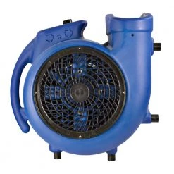 Comfort Zone 1/3 HP High Velocity Air Mover Carpet Dryer Blower Fan with Timer and GFCI -Fans Shop blue comfort zone blower fans czbc131g 1d 1000