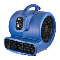 Comfort Zone 1/3 HP High Velocity Air Mover Carpet Dryer Blower Fan with Timer and GFCI -Fans Shop blue comfort zone blower fans czbc131g 4f 1000