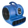 Comfort Zone 1/3 HP High Velocity Air Mover Carpet Dryer Blower Fan with Timer and GFCI