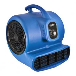Comfort Zone 1/3 HP High Velocity Air Mover Carpet Dryer Blower Fan with Timer and GFCI
