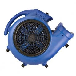 Comfort Zone 1/3 HP High Velocity Air Mover Carpet Dryer Blower Fan with Timer and GFCI -Fans Shop blue comfort zone blower fans czbc131g 66 1000